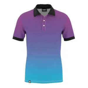 Purple Ice Polo Shirt Ventilated Side Panels Cool Fit