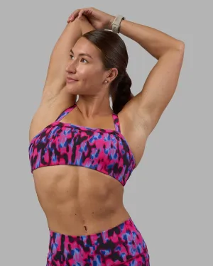 Inspired Sports Bra - Pink Luminous Supportive Underwire