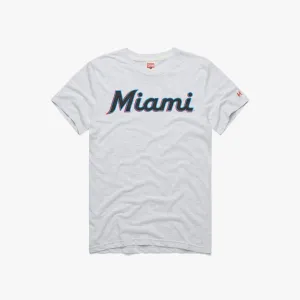 Miami Marlins Jersey Logo '19 Smart Layering Layered Collar