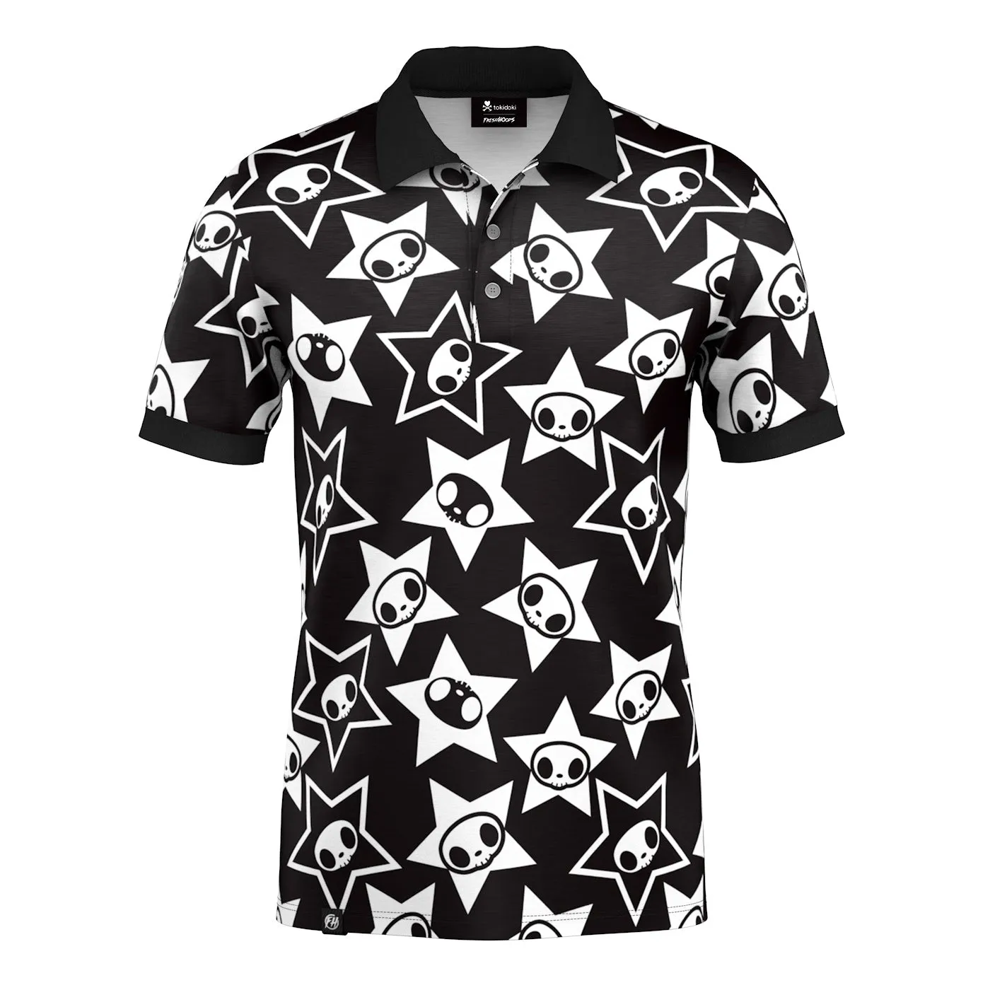 Weekend Casual Stars Polo Shirt