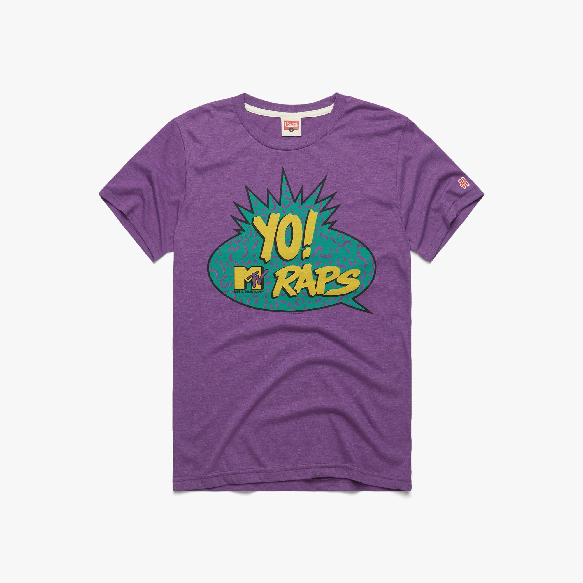 Yo! MTV Raps Short sleeved breeziness Organic Cotton