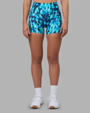 Elixir Ultra High-Rise 4" Short Pockets - Luminous Stylish Design Functional Wear