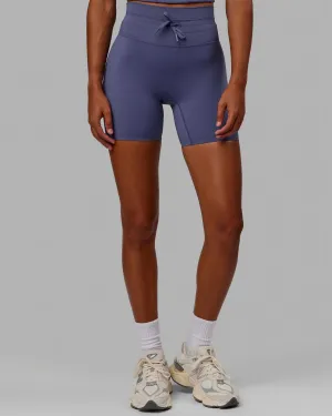 factory work Soft Layers Resistance Ultra High-Rise 6" Short - Future Dusk