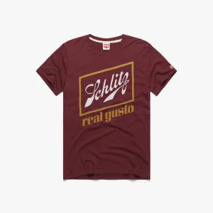 Embroidered Details Athletic Wear Schlitz Real Gusto