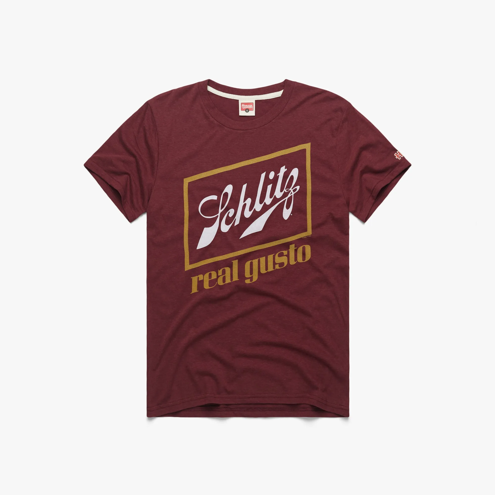Embroidered Details Athletic Wear Schlitz Real Gusto