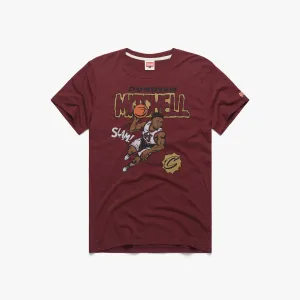 Fashionable Look Cleveland Cavaliers Donovan Mitchell Comic Book