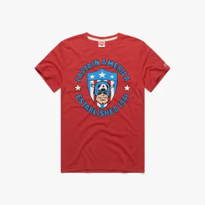 Captain America Established 1941 Running Gear Modern Comfort Style