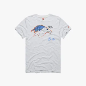 Active Look Easygoing Design Rookies Paint Denver Broncos by Bo Nix