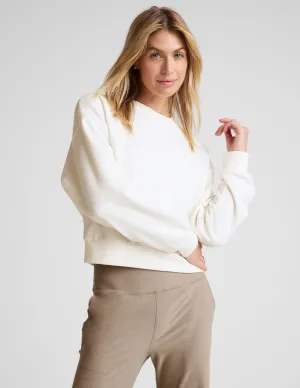Brand Reputation product display LuxeFleece Crewneck Sweatshirt