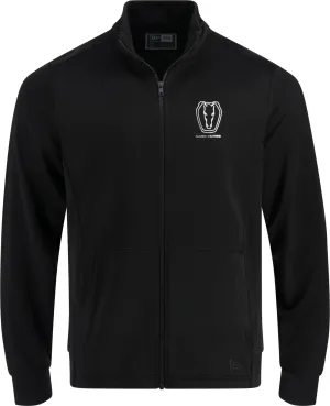 Ford Mustang Dark Horse Mens Lightweight Performance Full Zip Sweatshirt Relaxed Fit Minimal Look