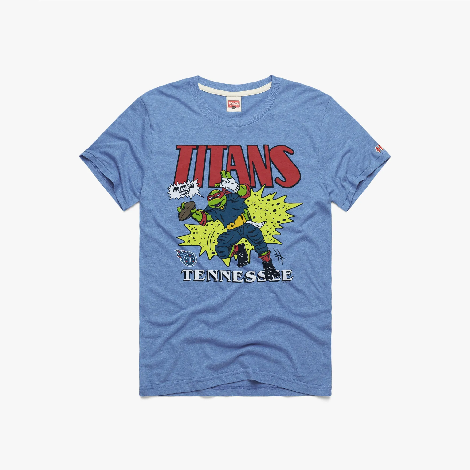 TMNT Raphael x Tennessee Titans Wrinkle Resistant Cloth