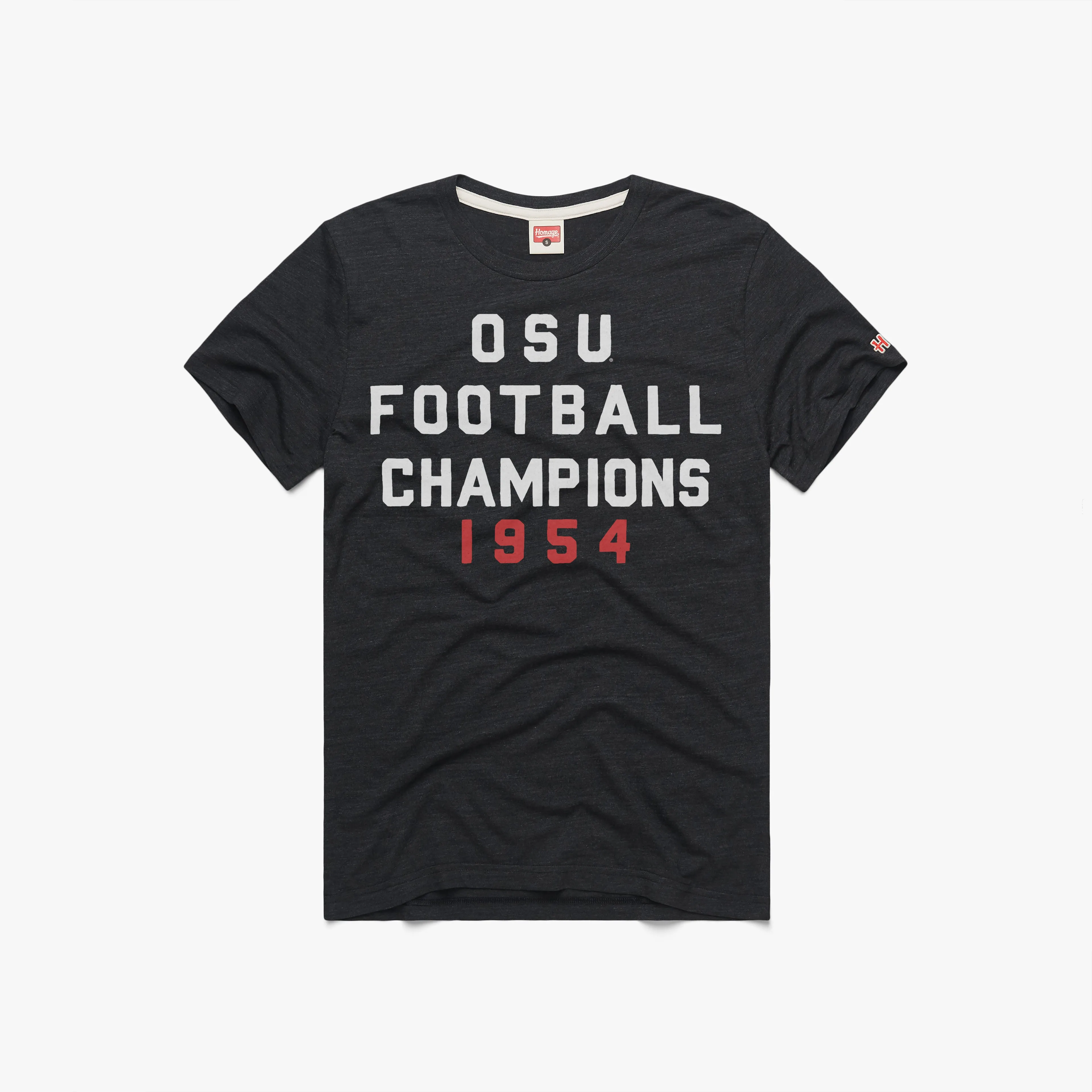 1954 OSU Football Champions T-Shirt Sustainable Packaging