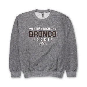 Western Michigan Soccer Crew Zip-up product date night charm factor