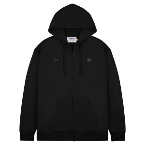 Surplus Zip Hood - Black Snug Fit Comfort Design