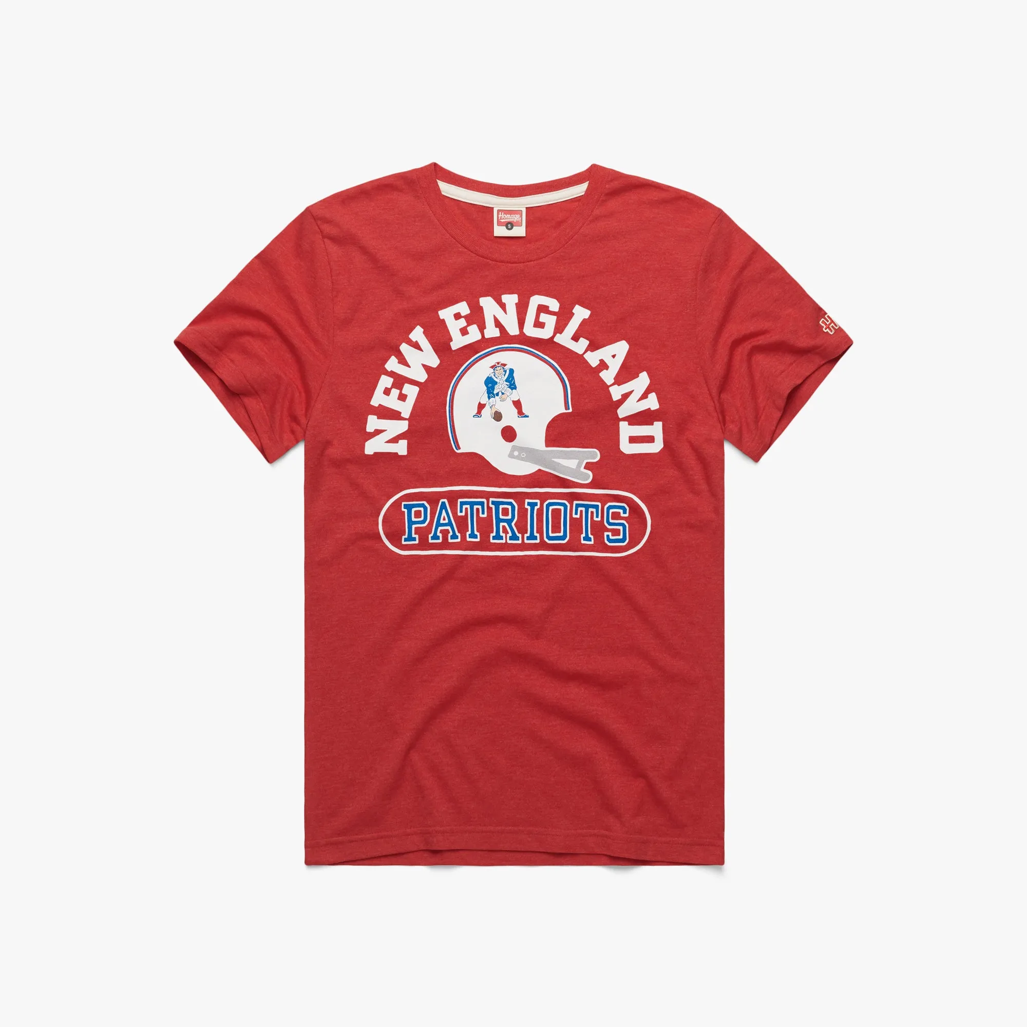 New England Patriots Throwback Helmet Reinforced Shoulder