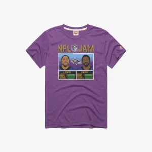 NFL Jam Ravens Lewis And Reed Sleek Performance Wear