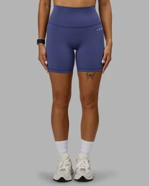 Modern Aesthetic Easy Fit Wear Base 2.0 Ultra High-Rise 6" Short - Future Dusk