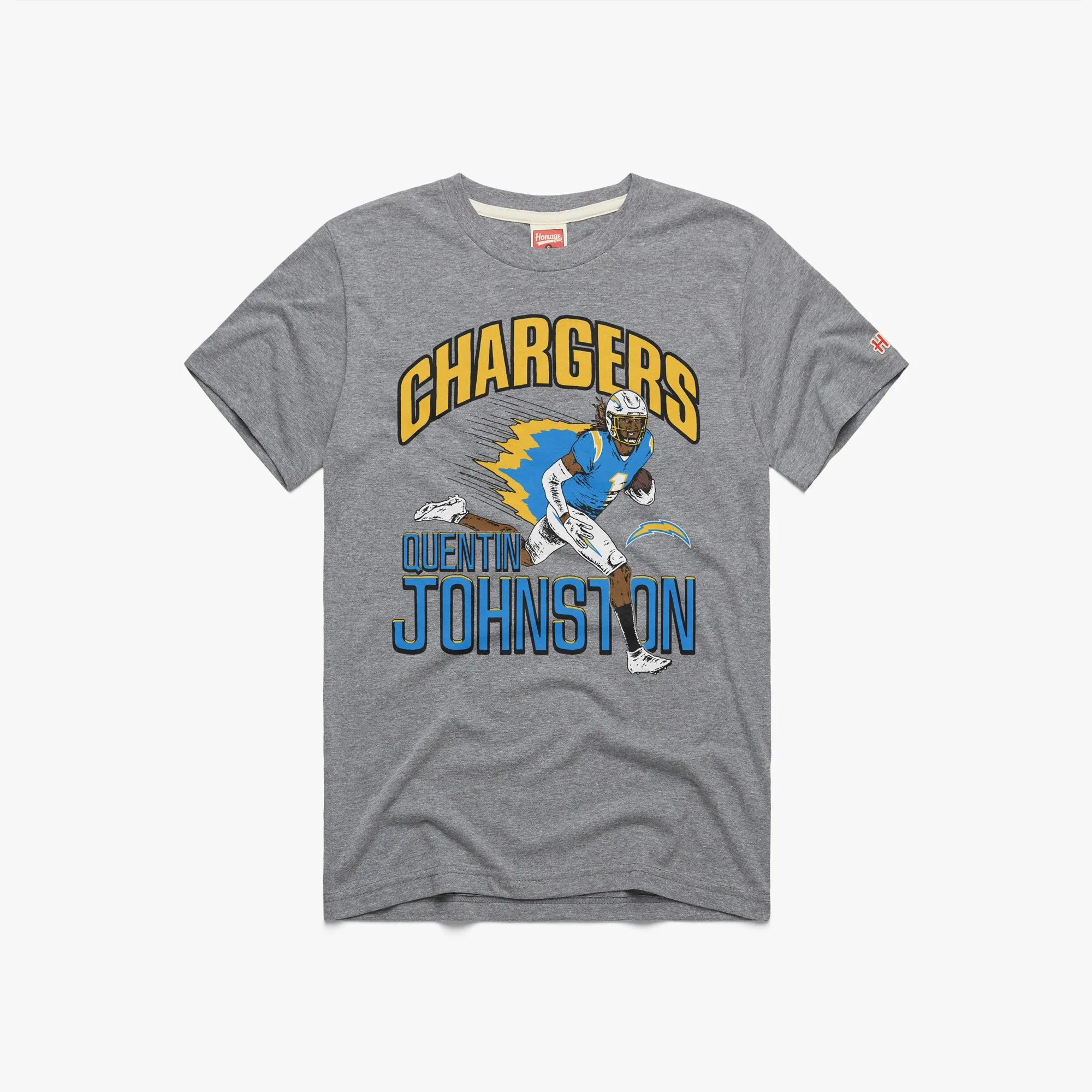 Los Angeles Chargers Quentin Johnston Draft Easy-to-Match Casual Essentials