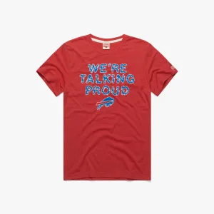 Buffalo Bills We're Talking Proud TemperatureControl Fabric Customizable