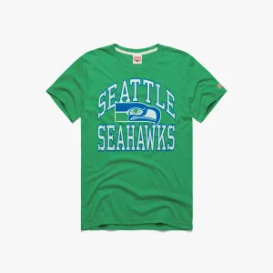 V neck style Weekend Essential Seattle Seahawks Arch