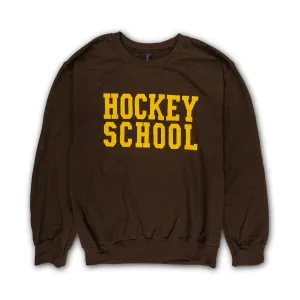 appropriate for autumn ironable Hockey School Crew