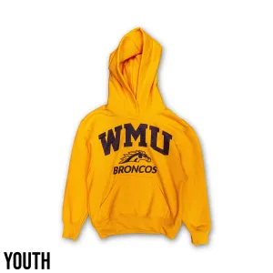 Youth WMU Broncos Hoodie Poplin