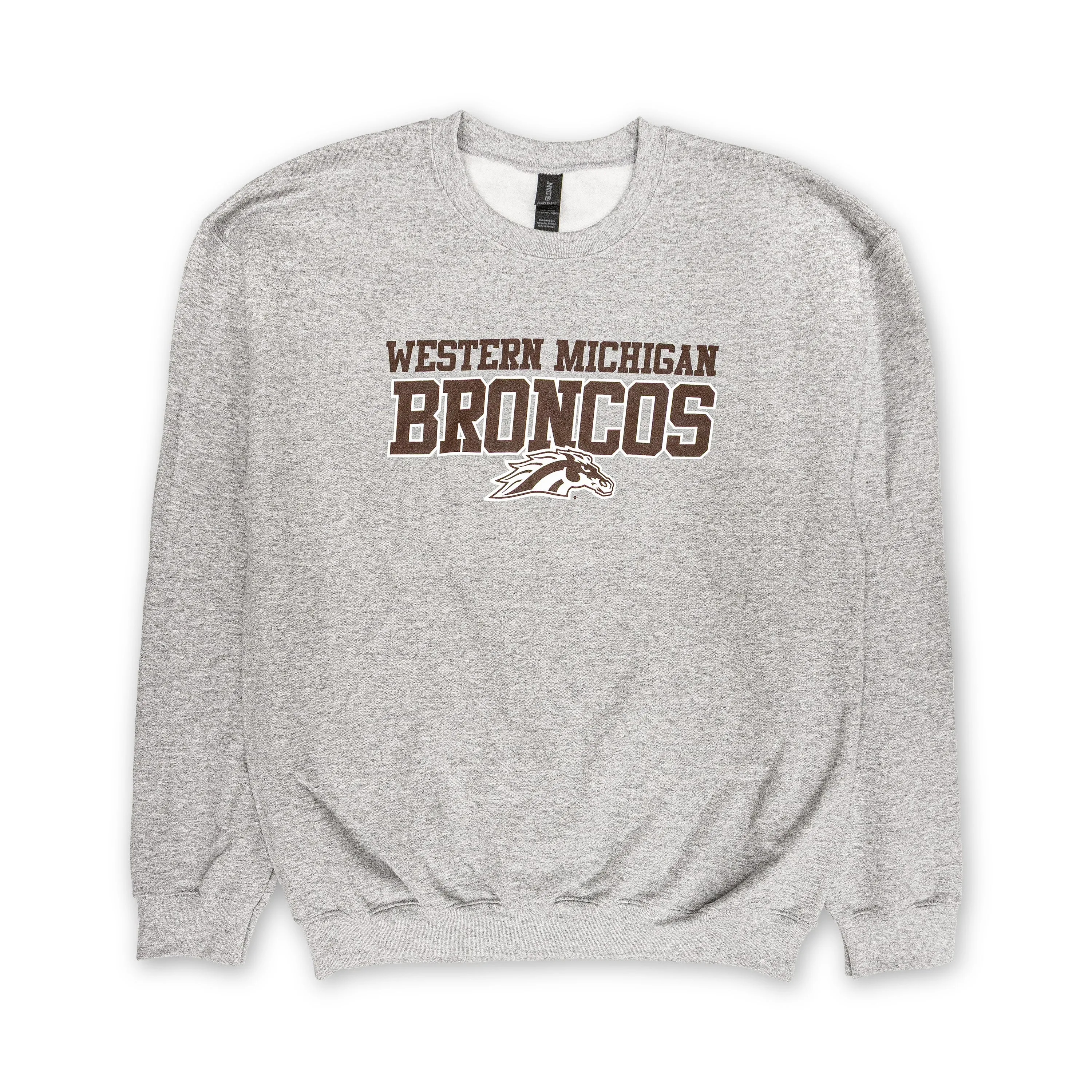 Western Michigan Broncos Crewneck Cozy Layering Linen