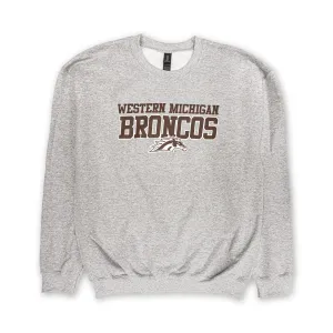 Western Michigan Broncos Crewneck Cozy Layering Linen
