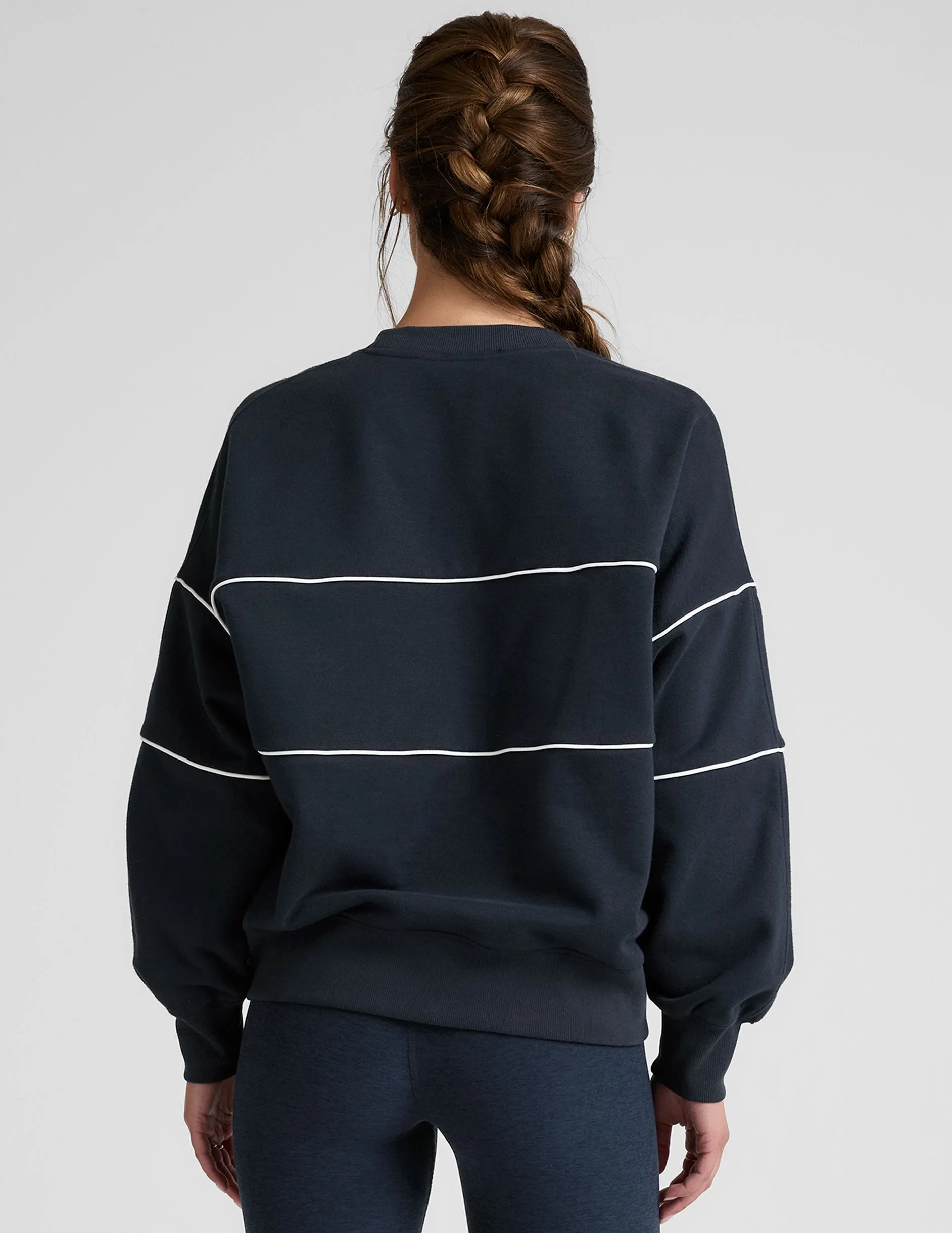 formal party LuxeFleece Piper Oversized Sweatshirt