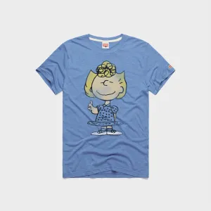 Fashionable Ease Trendy Layering Peanuts Sally Character