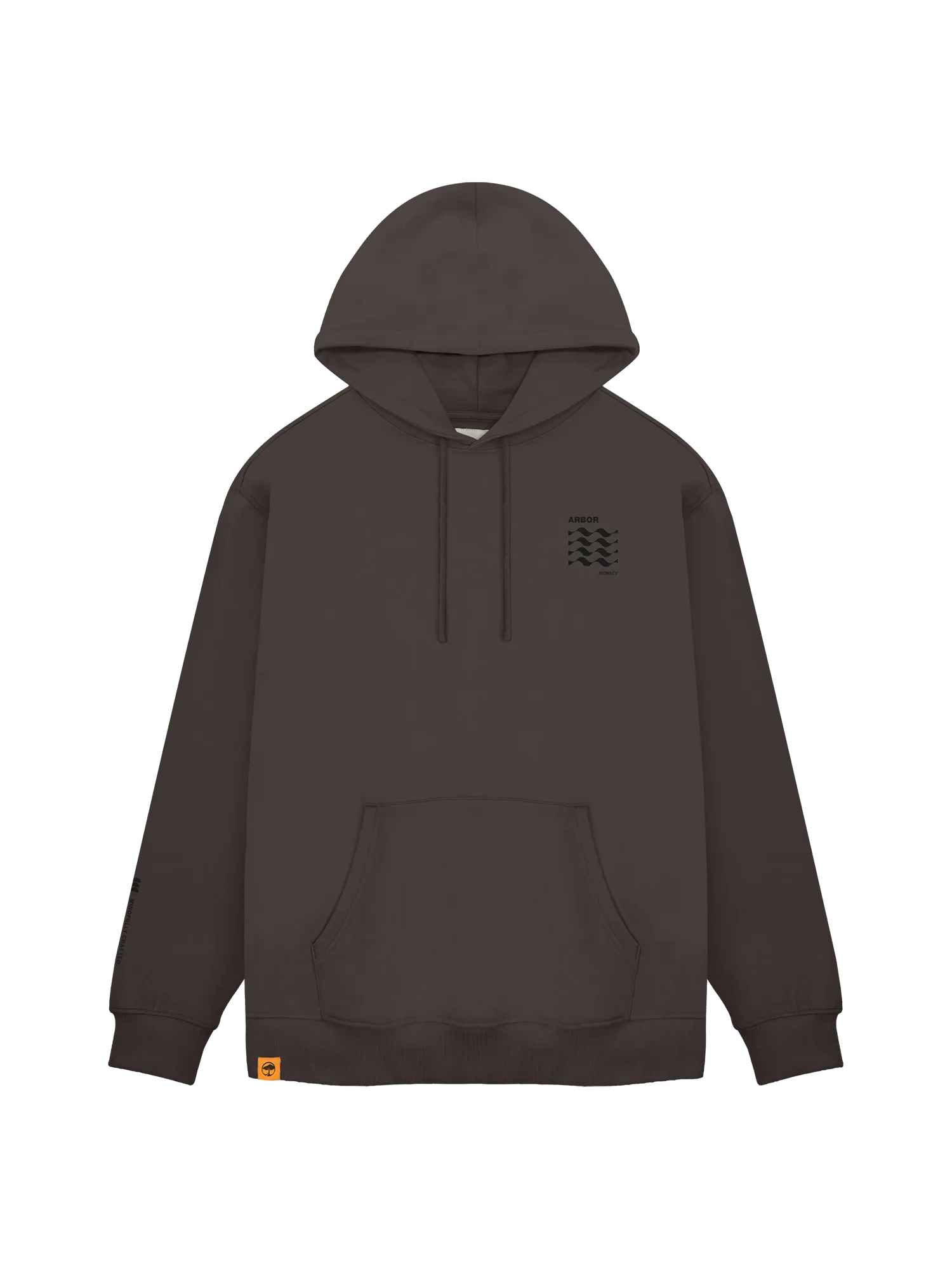 Soft Touch Fabric Reverb Hood - Faded Black