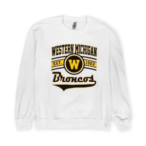 Western Michigan Broncos Retro Crewneck product hiking suitability Personalized