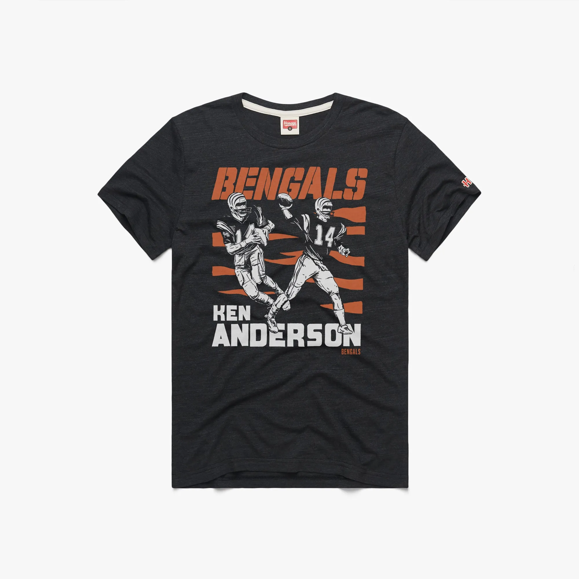 Casual Comfort Fit Pocket Design Cincinnati Bengals Ken Anderson