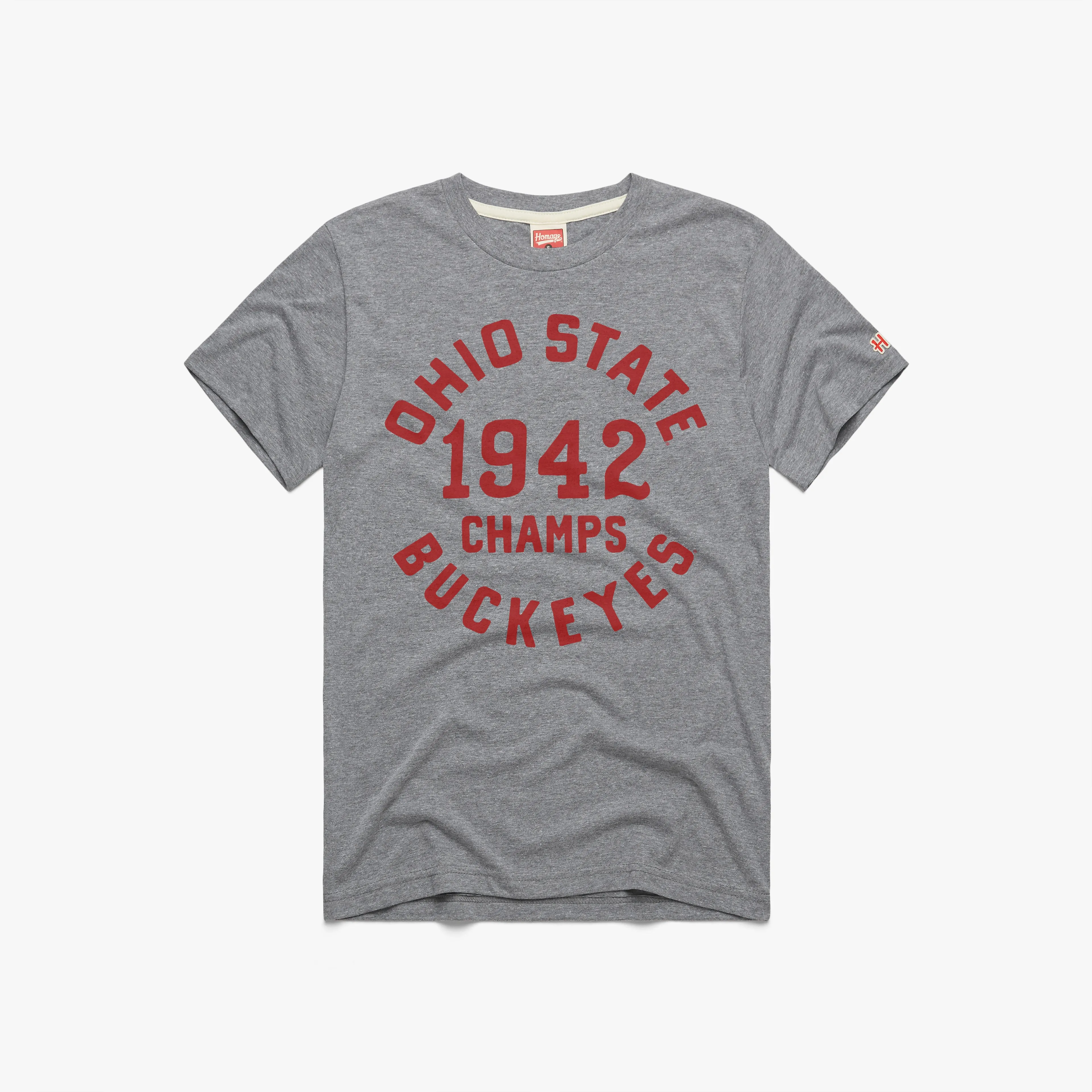 All-Day Wear Thermal Regulation Fabric Ohio State Buckeyes 1942 National Champs T-Shirt