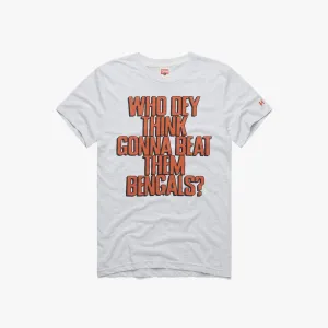 Bengals Who Dey Think Fashion BEST SELL