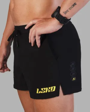 camping clothing Pace 3" Logo Short - Black