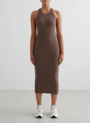 Macchiato Ease Ribbed Tank Dress Daytime Look