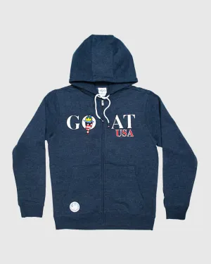 Freedom Zip-Up Hooded Sweatshirt appropriate for sports Light Warmth