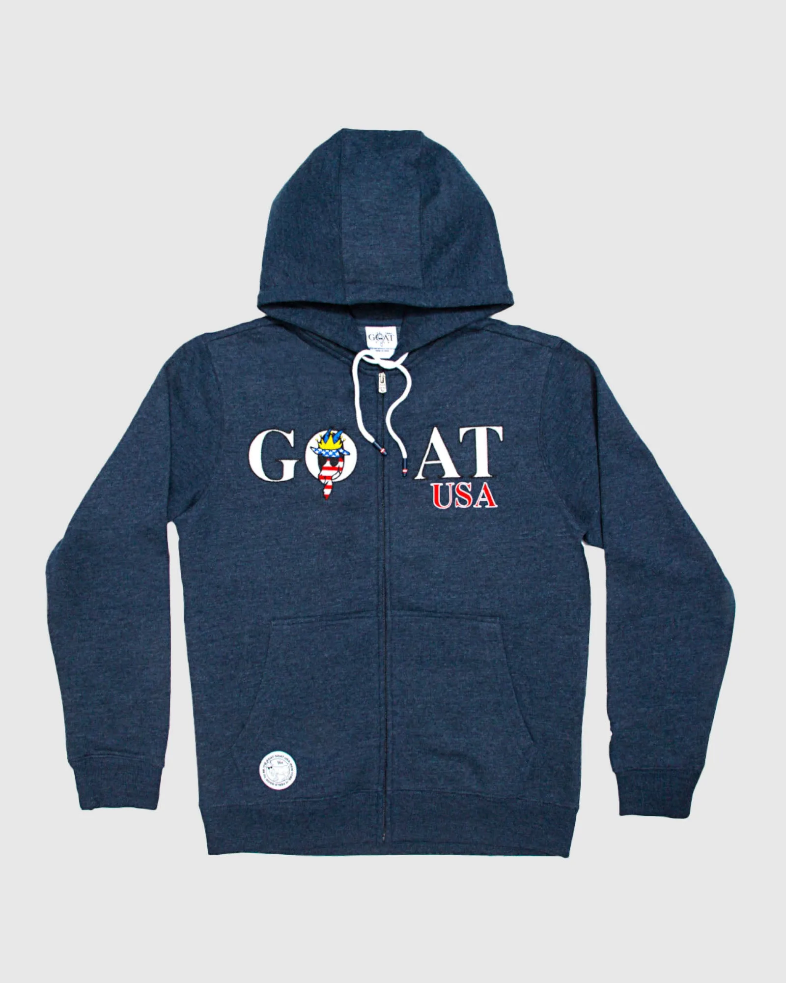 product luxury indulgence Freedom Zip-Up Hooded Sweatshirt