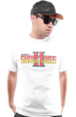 On-the-Go Fashion Shook Ones II (Men's White Tee)