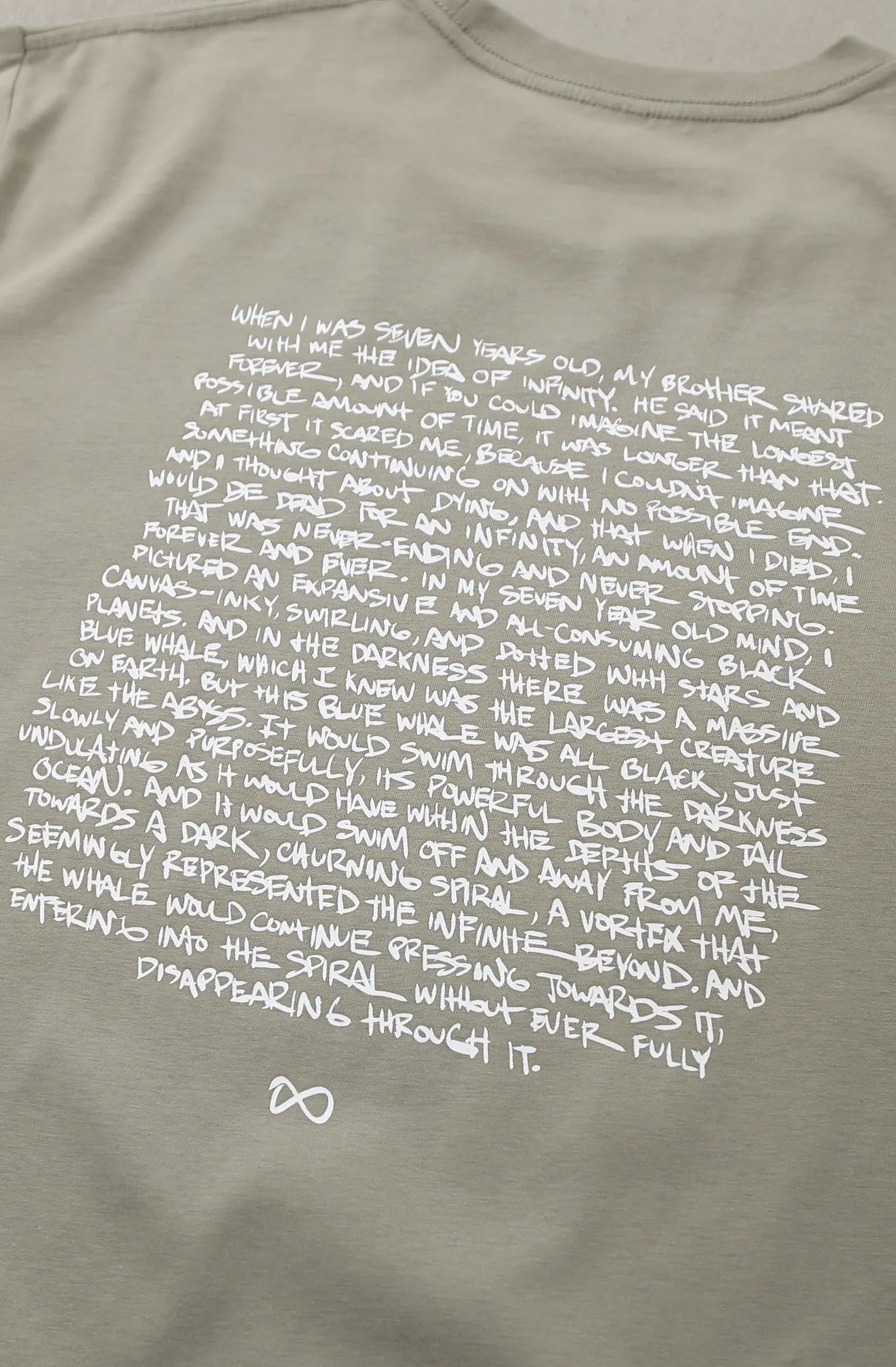 Non Toxic Printing The Whale (Men's Eucalyptus A1 Tee)