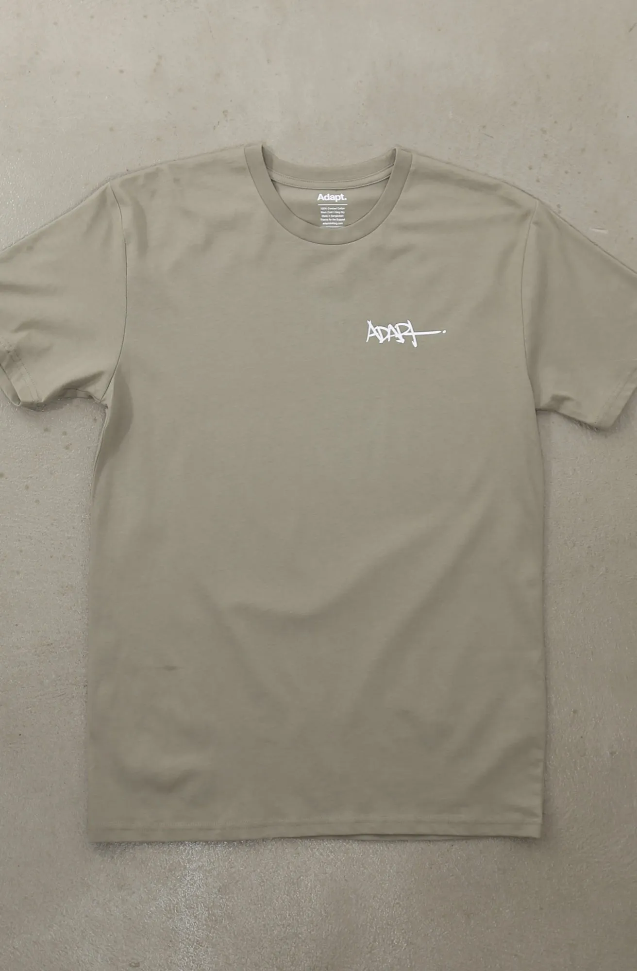 Slim Silhouette The Whale (Men's Eucalyptus A1 Tee)