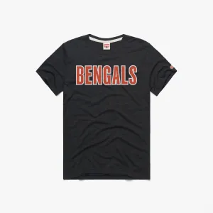 Cincinnati Bengals Wordmark '71 T-Shirt Sport Performance All Purpose Wear
