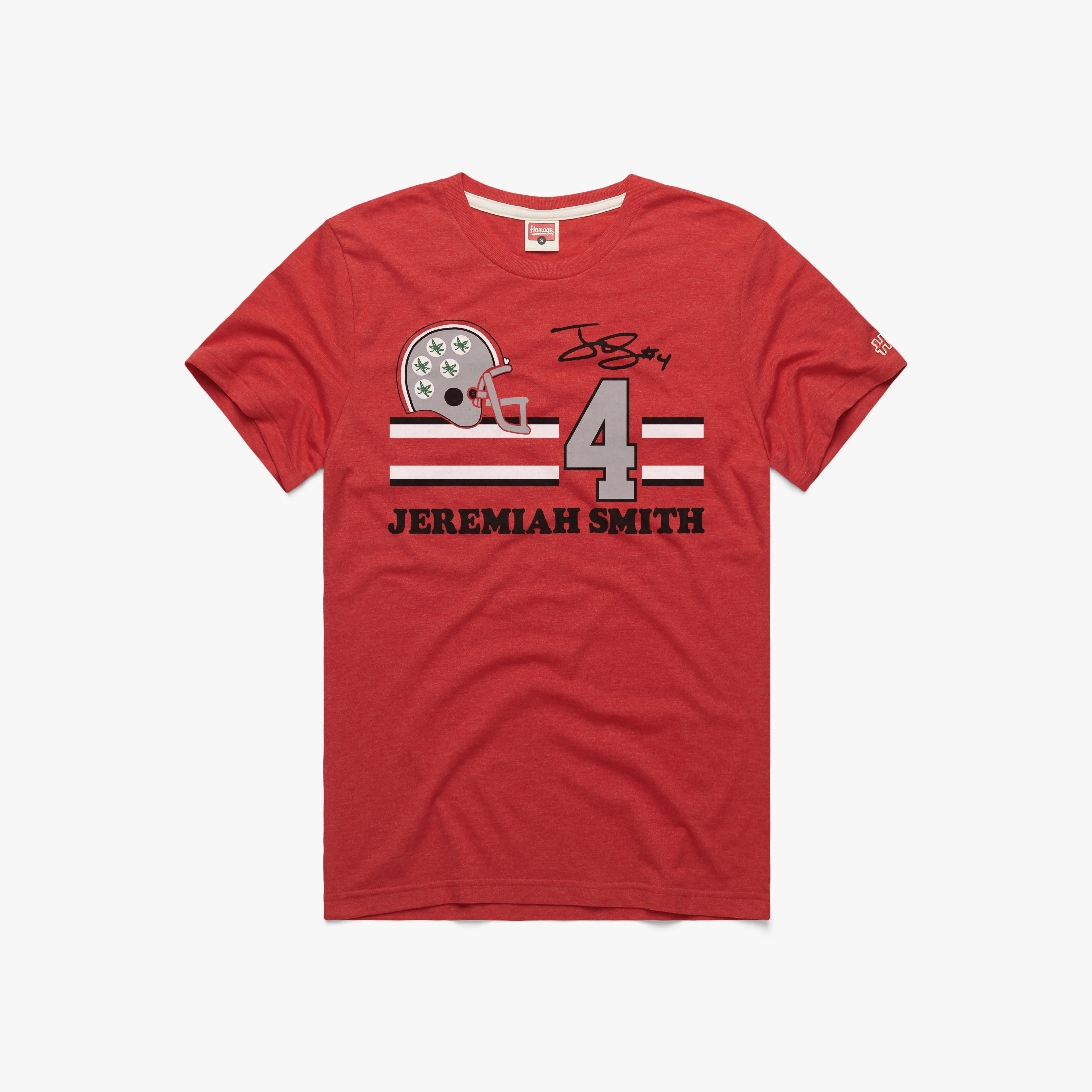 Ohio State Jeremiah Smith Signature Jersey ZeroDistressFinish Comfy Performance Wear