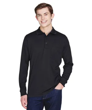 88192P - Core 365 Adult Pinnacle Performance Long-Sleeve Piqu?? Polo with Pocket Outdoor Ready