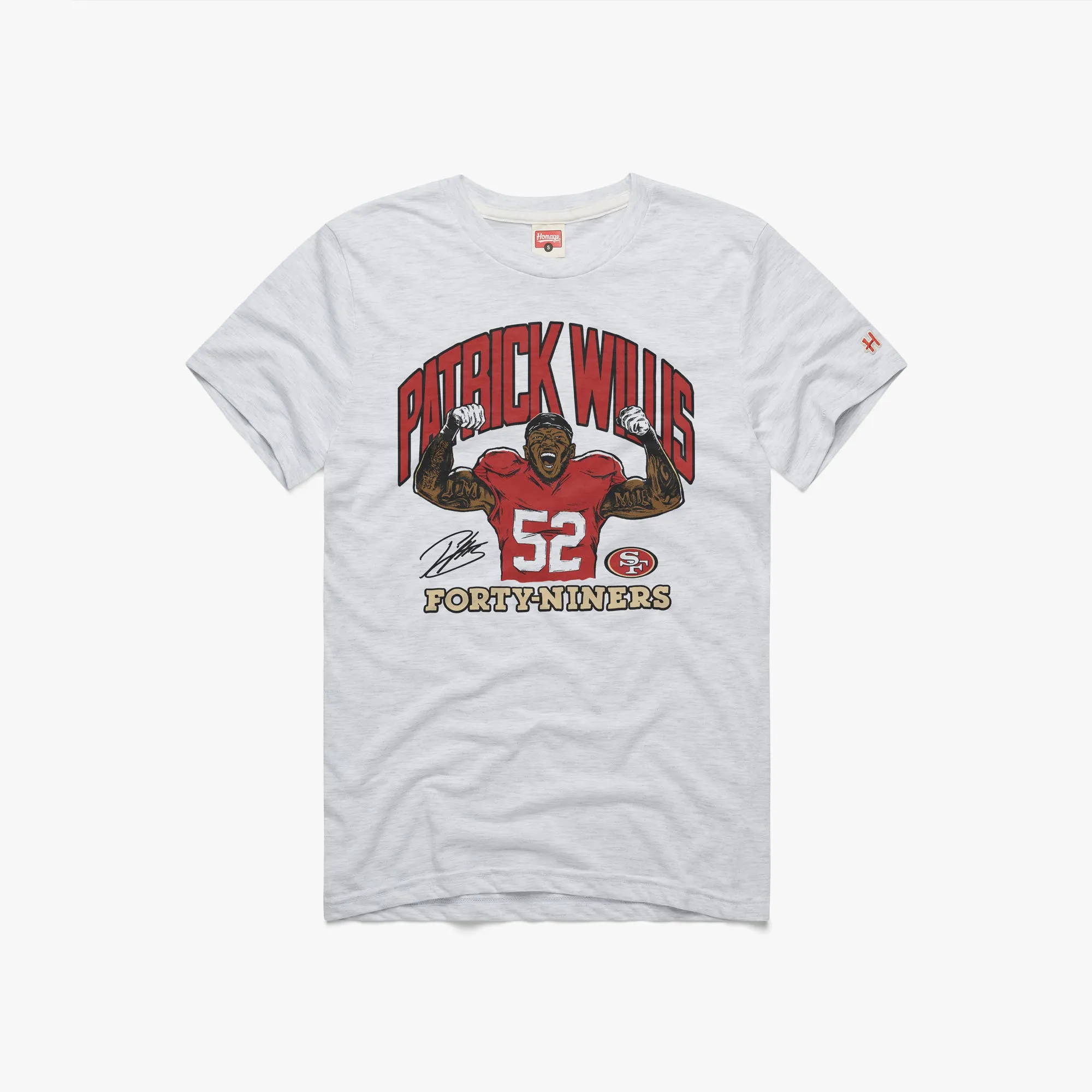 49ers Patrick Willis Signature Timeless Wear Breathable Comfort Fit