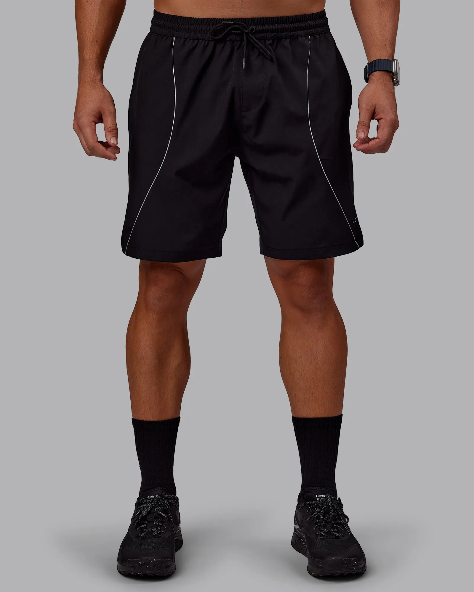 denim material Nocturnal 8?? Short - Black