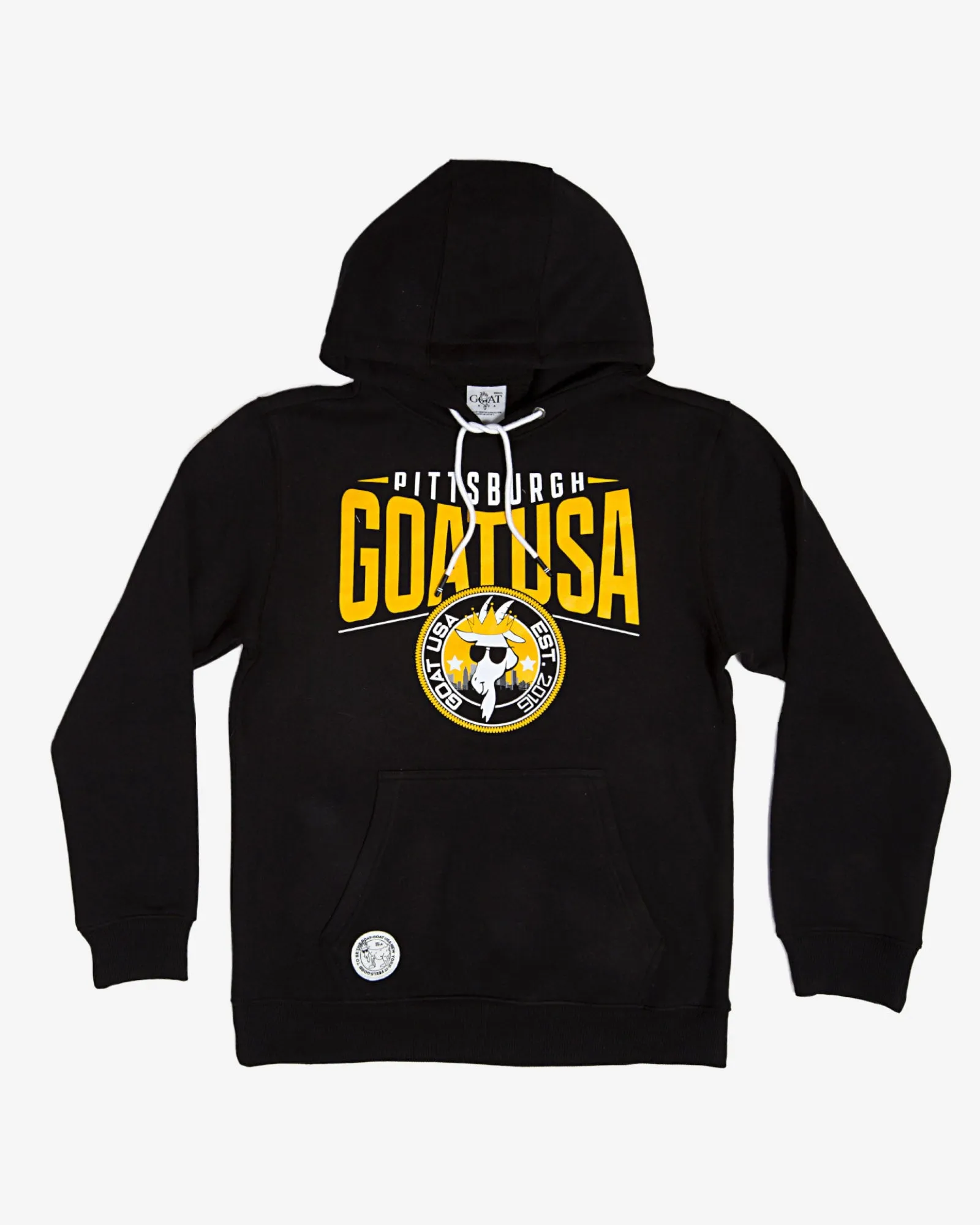 Pittsburgh Patch Hooded Sweatshirt Effortless Fashion Outdoor Active