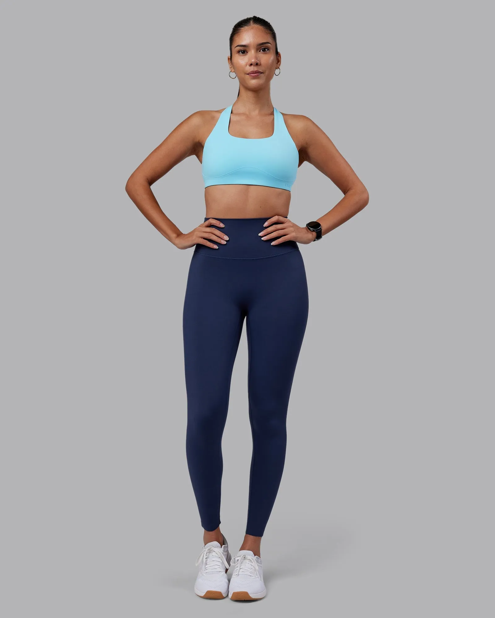 Aspire Sports Bra - Sky Blue Durable Fabric