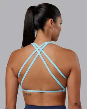 Athletic Wear Aspire Sports Bra - Sky Blue